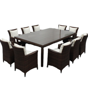 Wicker Garden Furniture Rattan Table and chair Outdoor Patio Dining Set