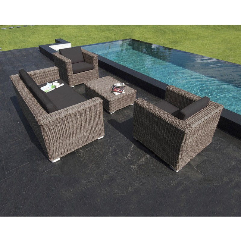 Modern Design Garden Furniture  Rattan Sectional Couches Outdoor Sofa Sets