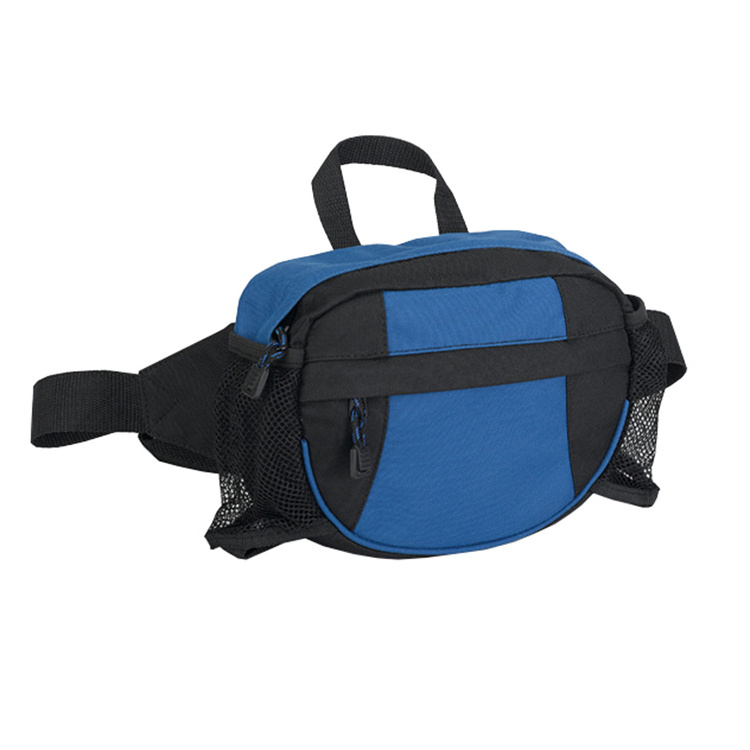 Travel Hip Pack with mesh pockets for bottle on both sides