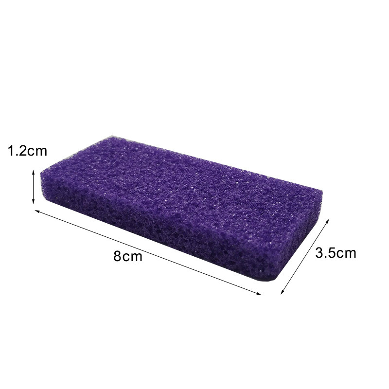 1600Pcs/Case Wholesale disposable mini pumice pads foot file scrubber for feet