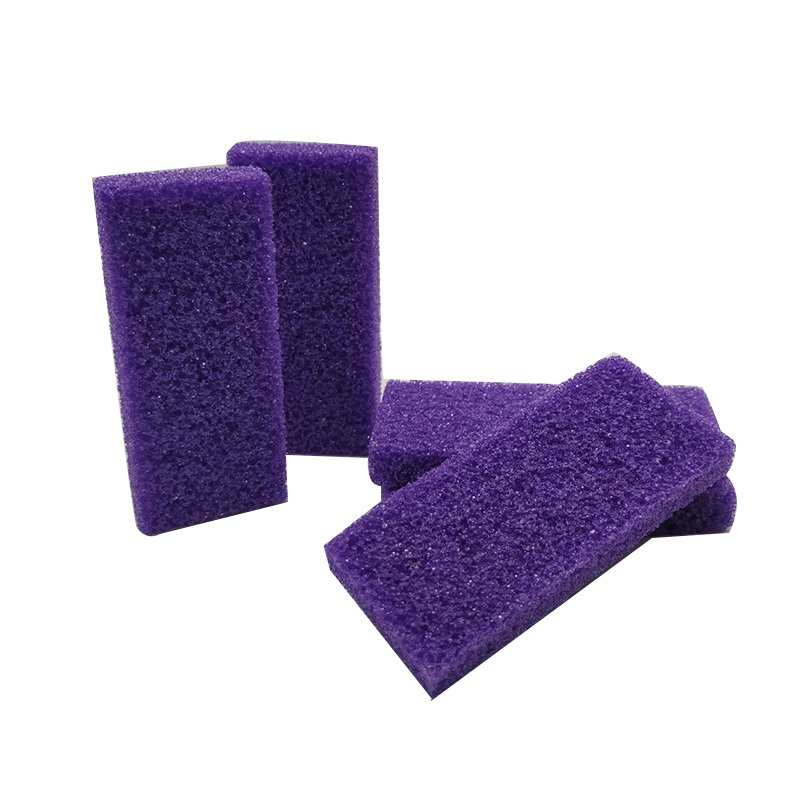 1600Pcs/Case Wholesale disposable mini pumice pads foot file scrubber for feet