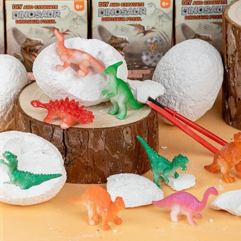 Wholesale Dinosaur Egg Dig Kit Archaeology Toy Of  Fossil Digging Kits Excavation Archaeology  For Kids