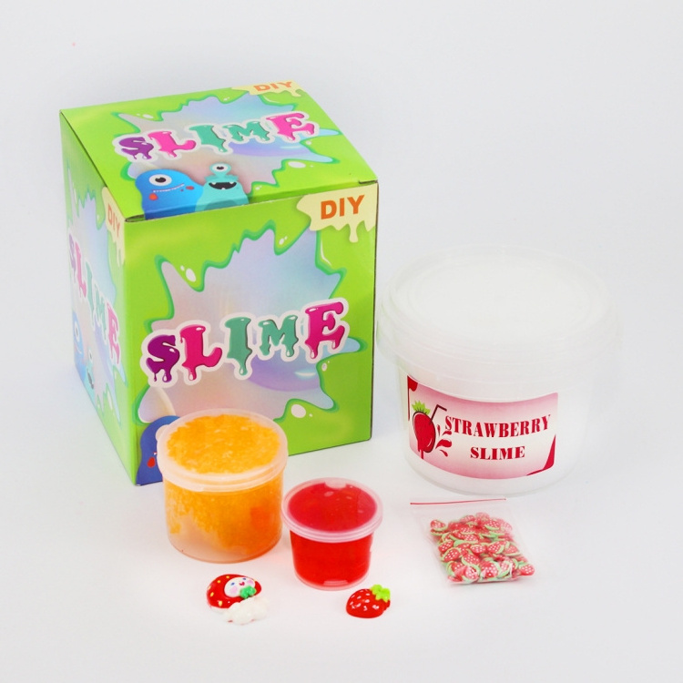 Relief Toy For Children Slime kit Crystal Clay Color clay slime charms