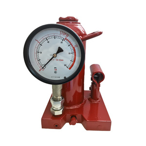 MH-10P Masada Laboratory Jack Hydraulic Bottle Portable Jacks with Pressure Gauge