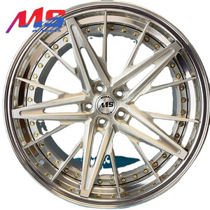 Forge a piece aluminum alloy full car wheel alloy car rims 18-24 inch