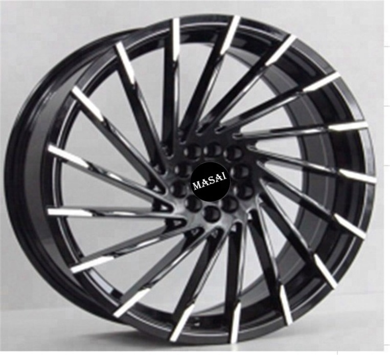 alloy wheels black car wheels suv rims and tires 4 x4 car