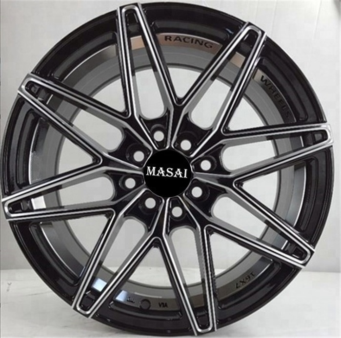 alloy wheels black car wheels suv rims and tires 4 x4 car