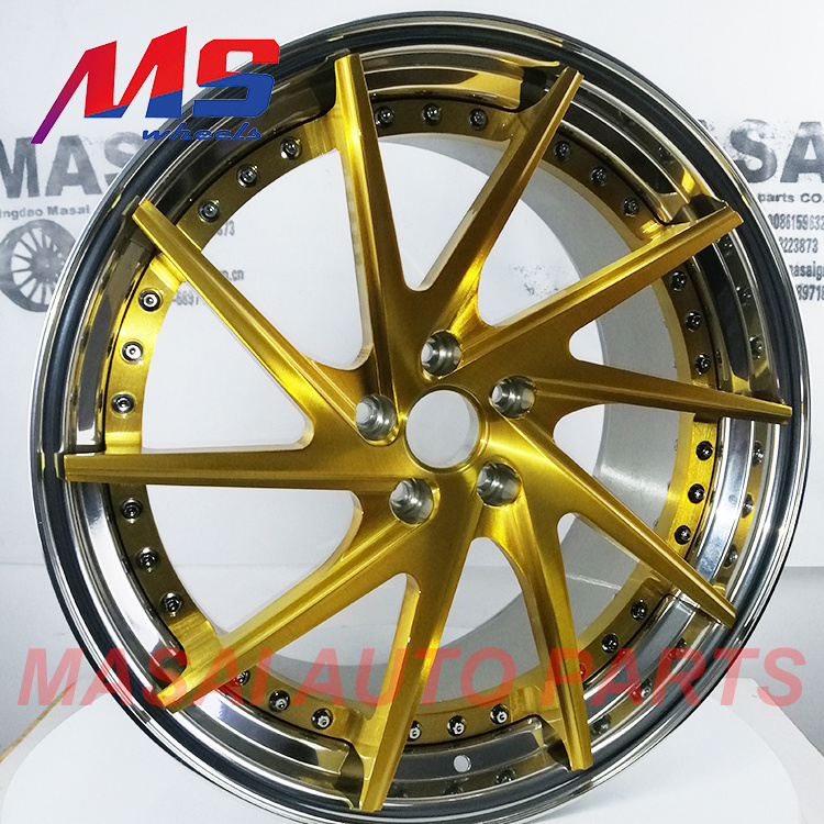 forged magnesium wheels 5 hole passenger car wheels custom car wheel hub