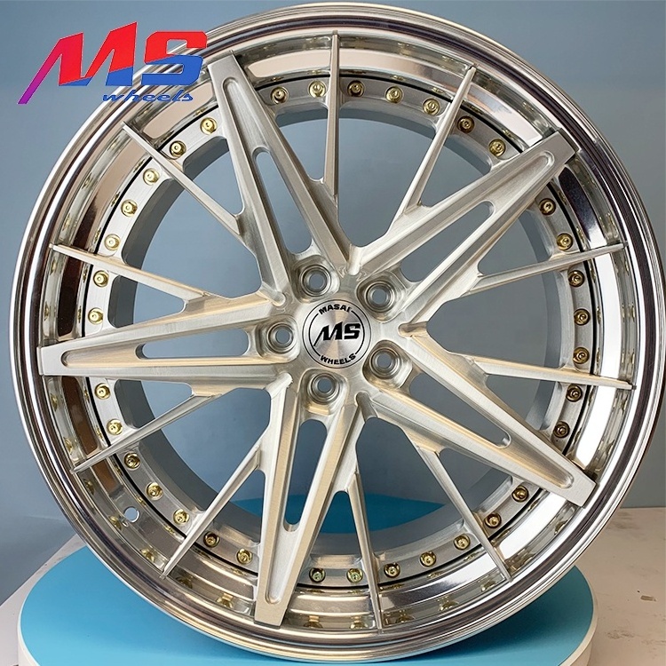 Forge a piece aluminum alloy full car wheel alloy car rims 18-24 inch