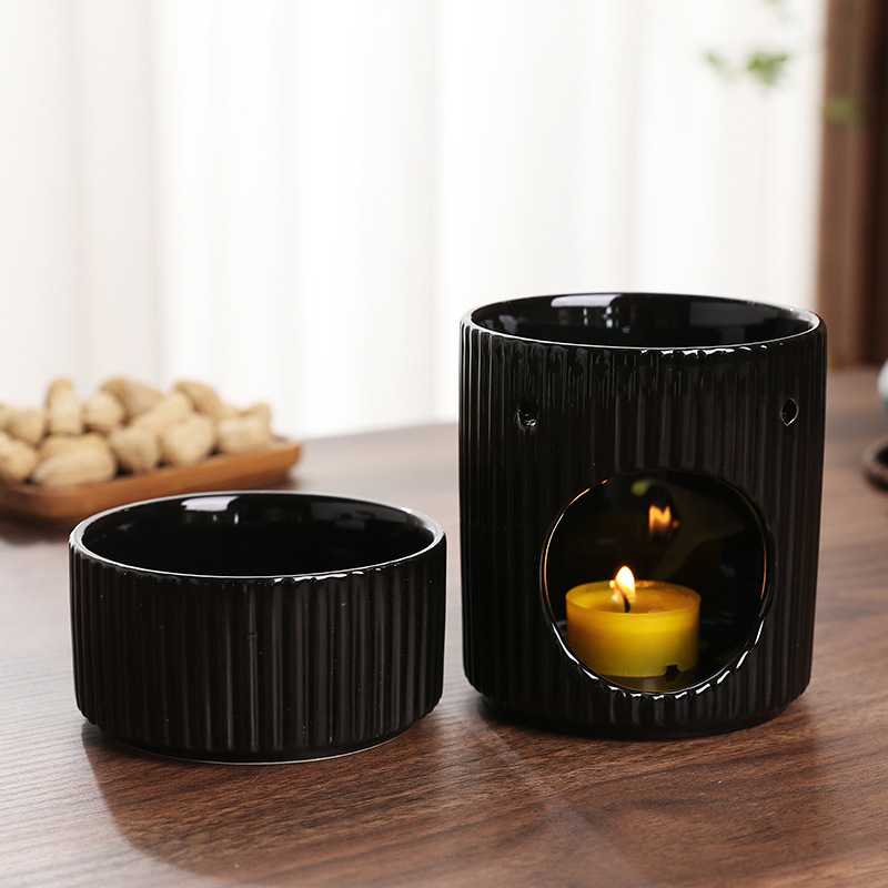 Home decor Ceramic Tea Light Candle Holder Essential fragrance oil incense burner extra-large 150 ml wax warmer