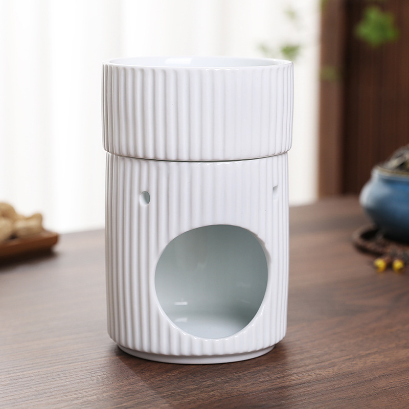 Home decor Ceramic Tea Light Candle Holder Essential fragrance oil incense burner extra-large 150 ml wax warmer