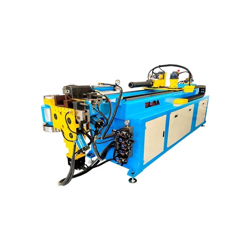 Rotary draw tube bender 50CNC-3A-1S  square tube bender, hydraulic steel 3 axis stainless steel pipe bending machine