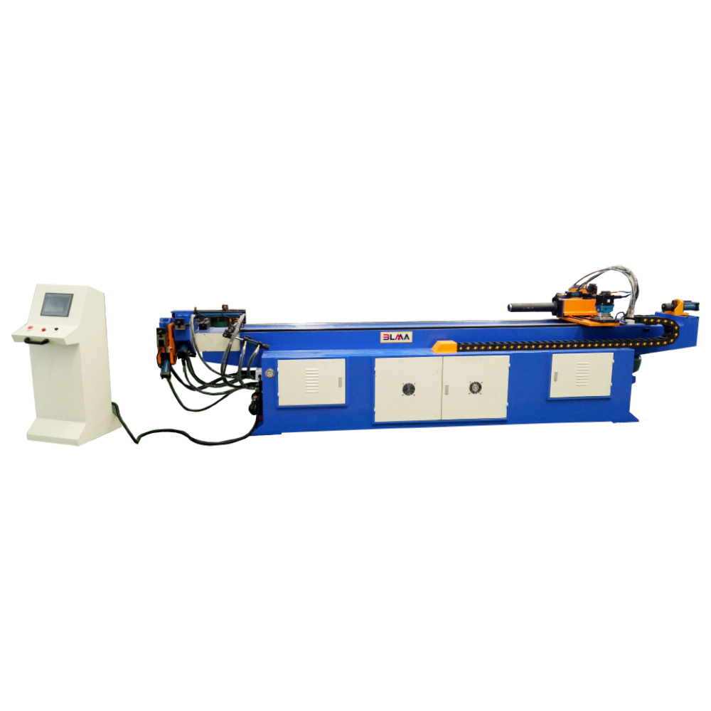 Push automated 60mm 100mm 3 inch 4 inch 5 inch exhaust 3d plc cnc automatic hydraulic tube bender