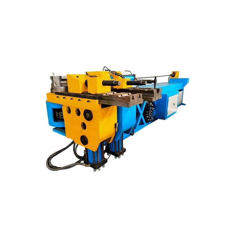 Manual pipe bender DW 130NC for exhaust 5 inch aluminium profile or pipe bending machine