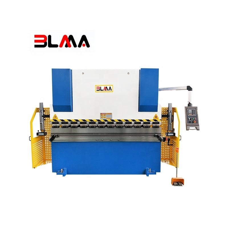 Hot sale high quality panel semi auto bending machine 80T2500mm NC press brake E21 control system bending machine