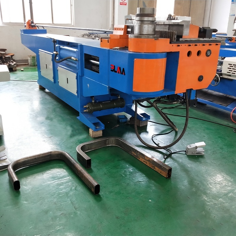 BLMA DW-89 NC semi- automatic NC tube and pipe bending machine exhaust pipe bender