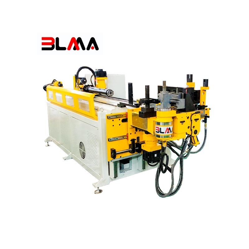 Rolling pipe bender electric 38 CNC 4A 2S square tube bender, hydraulic stainless steel small fast cnc pipe bending machine