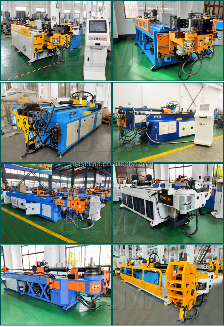 Rotary draw tube bender 50CNC-3A-1S  square tube bender, hydraulic steel 3 axis stainless steel pipe bending machine