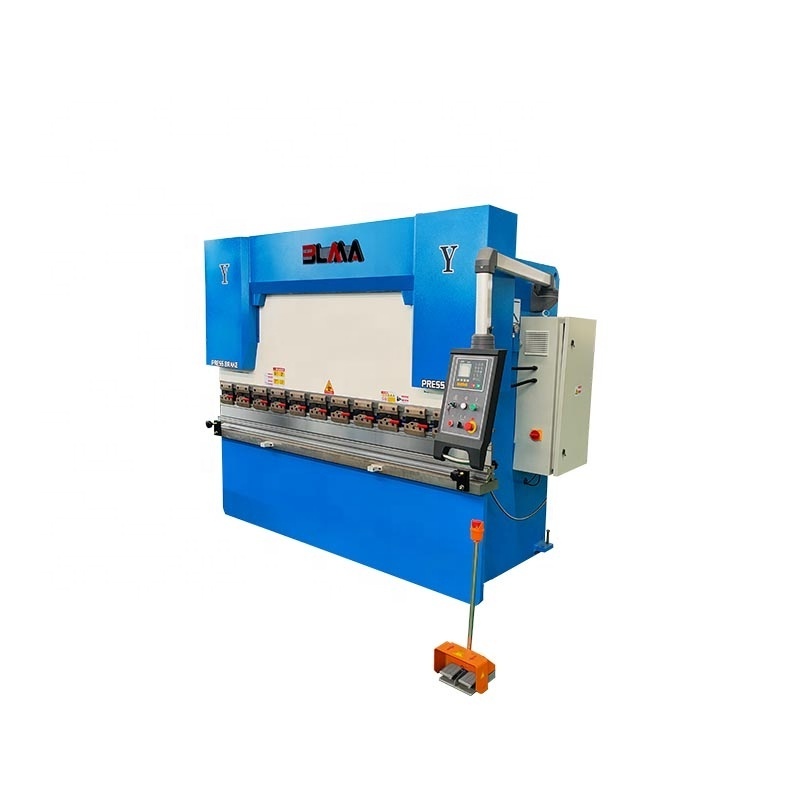 Hot sale high quality panel semi auto bending machine 80T2500mm NC press brake E21 control system bending machine