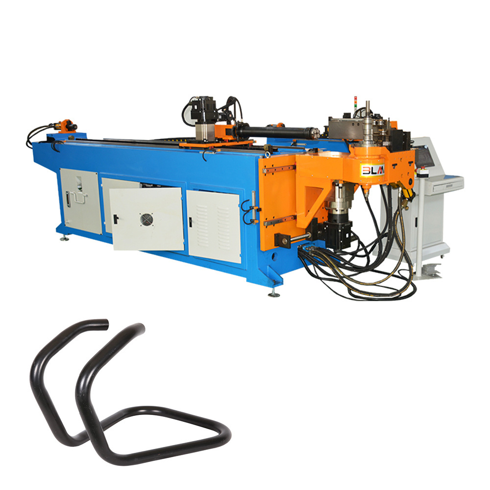 Push automated 60mm 100mm 3 inch 4 inch 5 inch exhaust 3d plc cnc automatic hydraulic tube bender