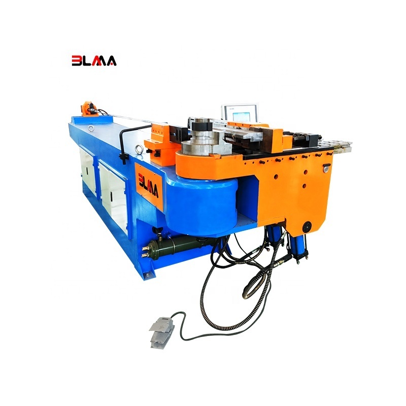 BLMA DW-89 NC semi- automatic NC tube and pipe bending machine exhaust pipe bender