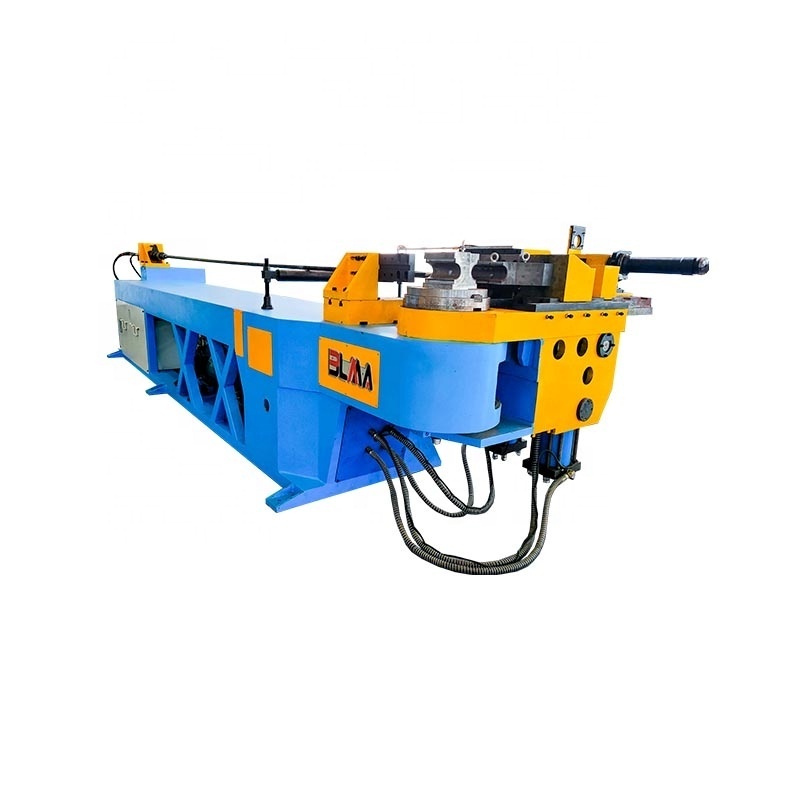 Manual pipe bender DW 130NC for exhaust 5 inch aluminium profile or pipe bending machine