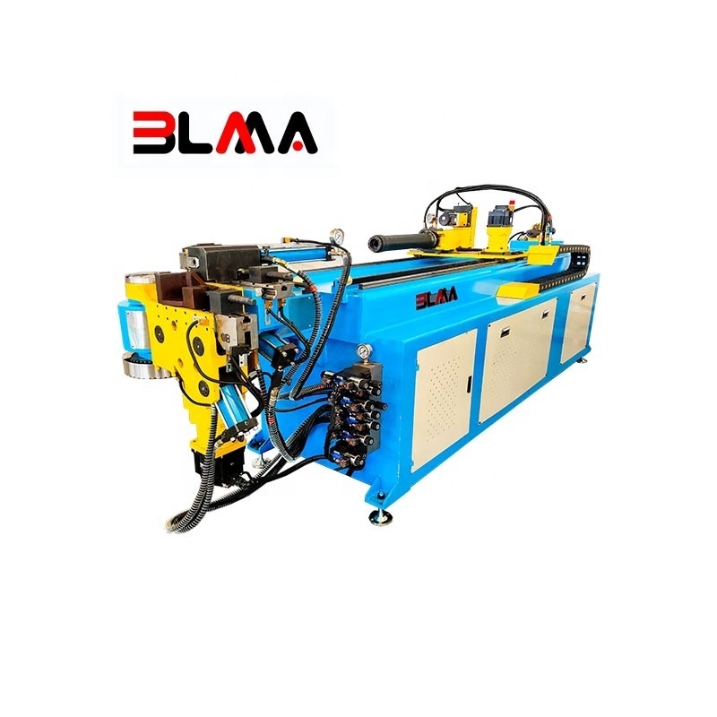 Rotary draw tube bender 50CNC-3A-1S  square tube bender, hydraulic steel 3 axis stainless steel pipe bending machine