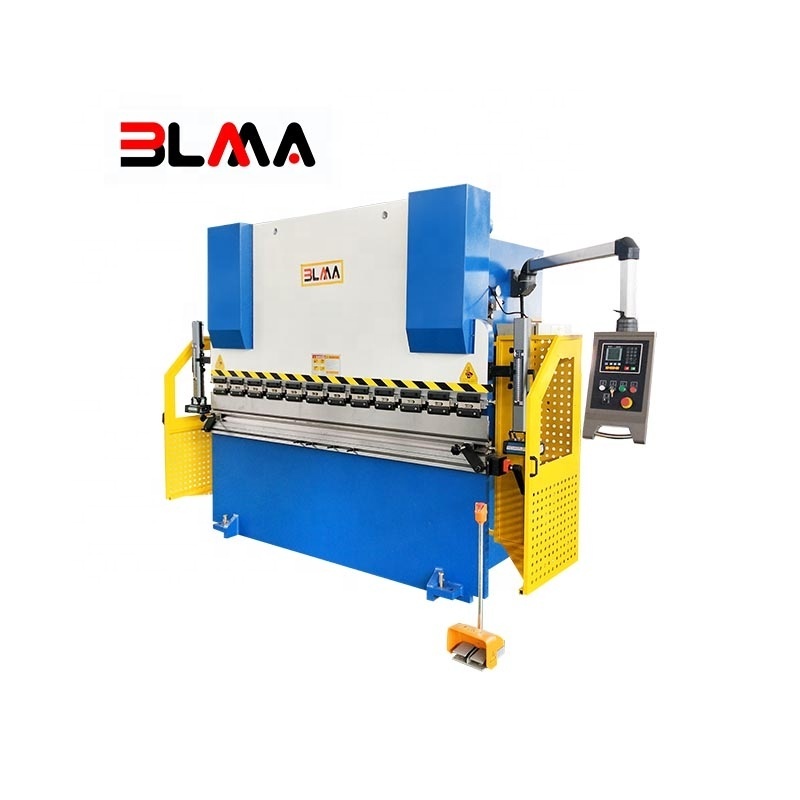 Hot sale high quality panel semi auto bending machine 80T2500mm NC press brake E21 control system bending machine