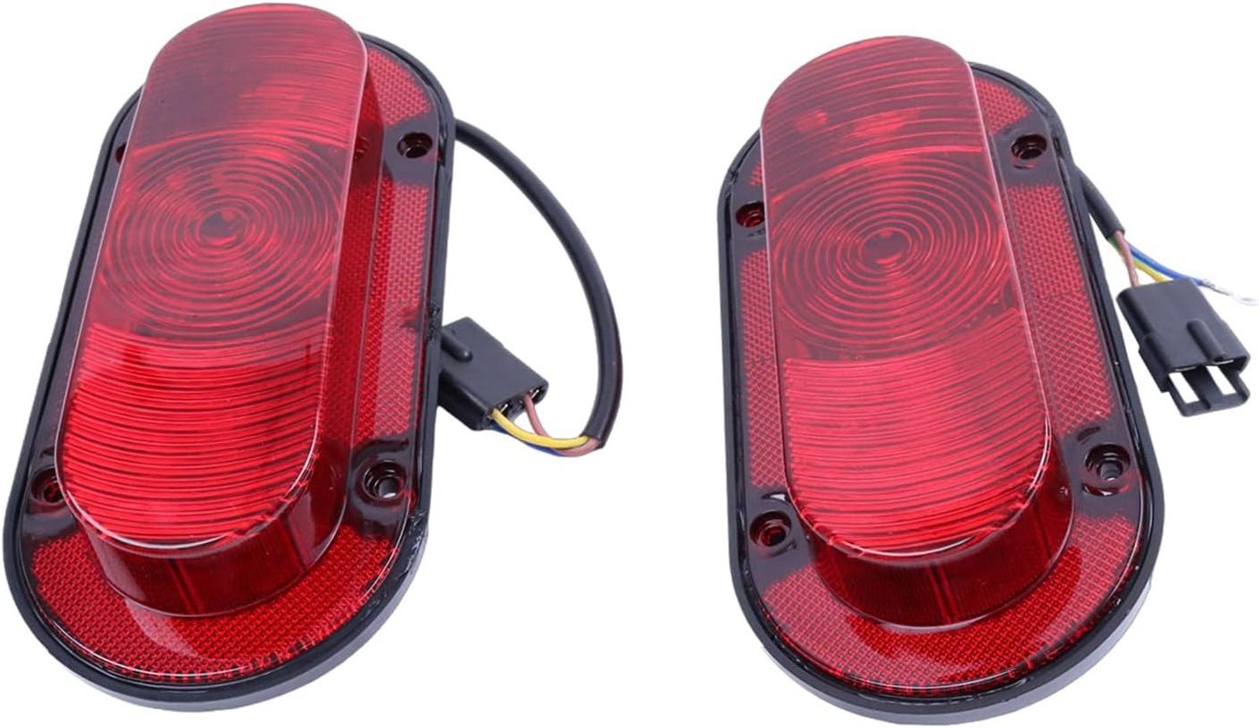 2PCS LED Tail Light AR78825 AR45099 Compatible for John Deere 4455 4450 Replacement for Agco White Tractor 72160473 30-3153347