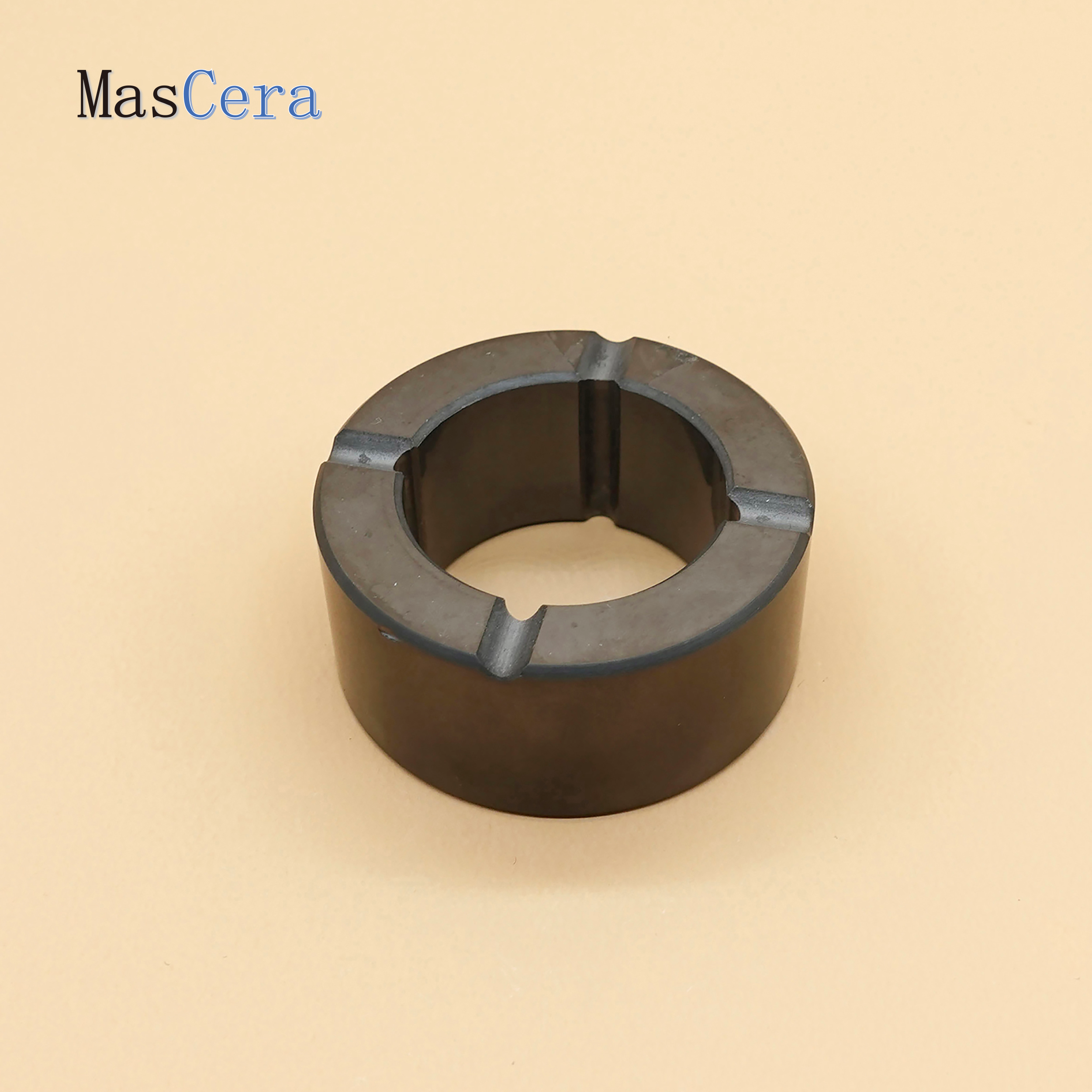 Low Weight&Ultra Wear Resistance SSiC Sintered Carbide Ceramic Bushing/Sleeve/Bearing for Pump