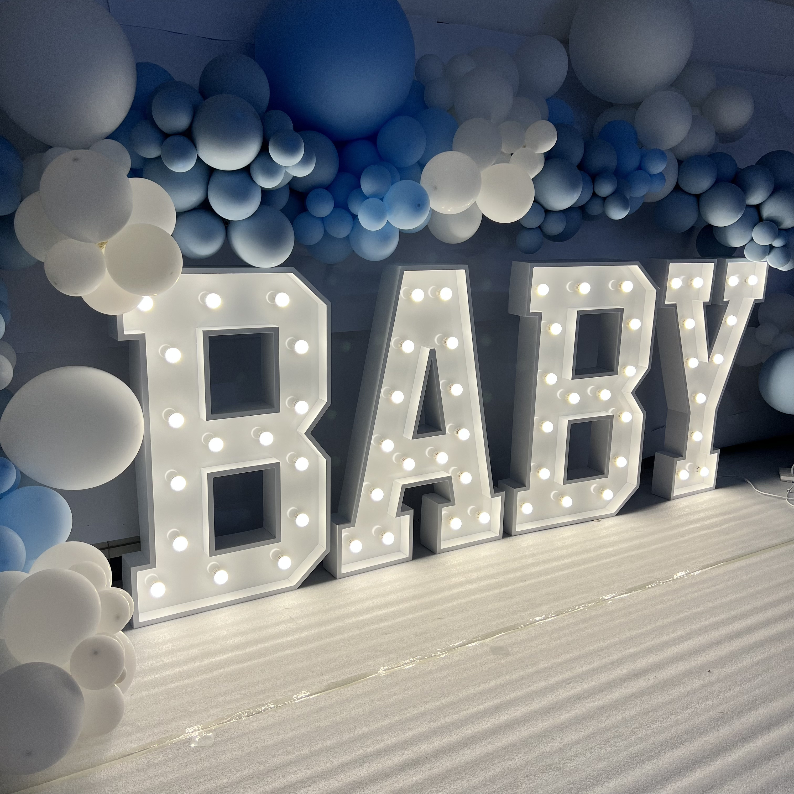 Wedding Baby 5 Ft Rental Stainless Steel 4ft Marquee Letters Love Big Size Sign Light