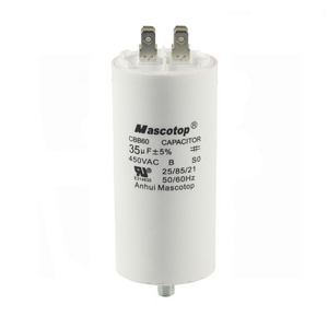 CBB60 Motor Running Capacitor for Washing Machine and Pump