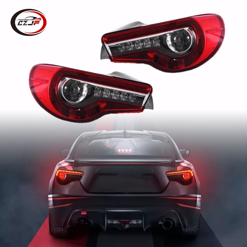 CZJF Car Parts Headlamp Front Bumper Front Lip Body kit  Led Taillamp For Toyota GT86 2012 2013 2014 2015 2016 2016