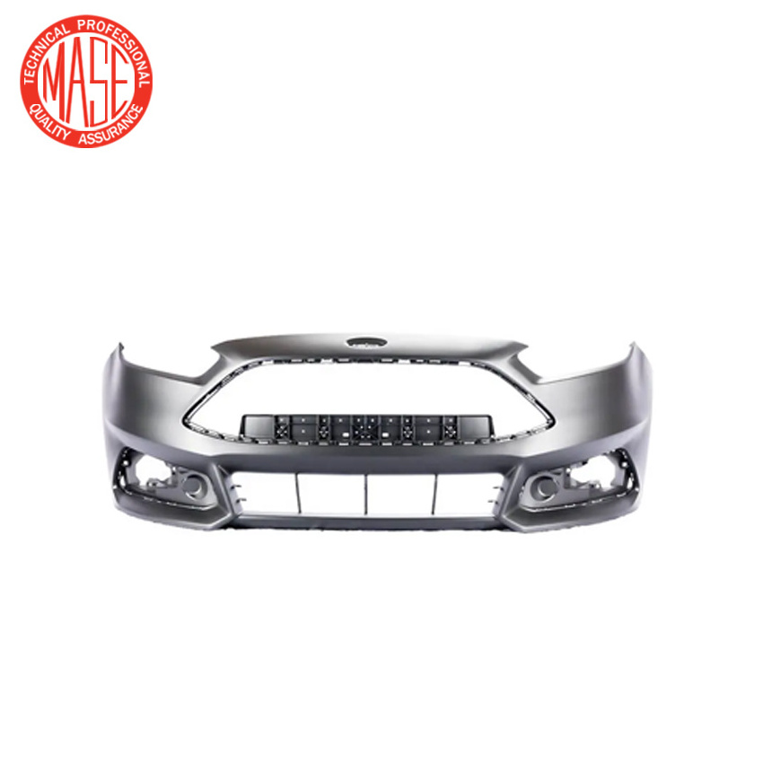 CZJF Front Bumper Grille Mesh Grill for Ford Focus ST 2015 2016 2017 2018 Front Grille Gloss Black FIEZ-17757-D FIEB-17B968-BA