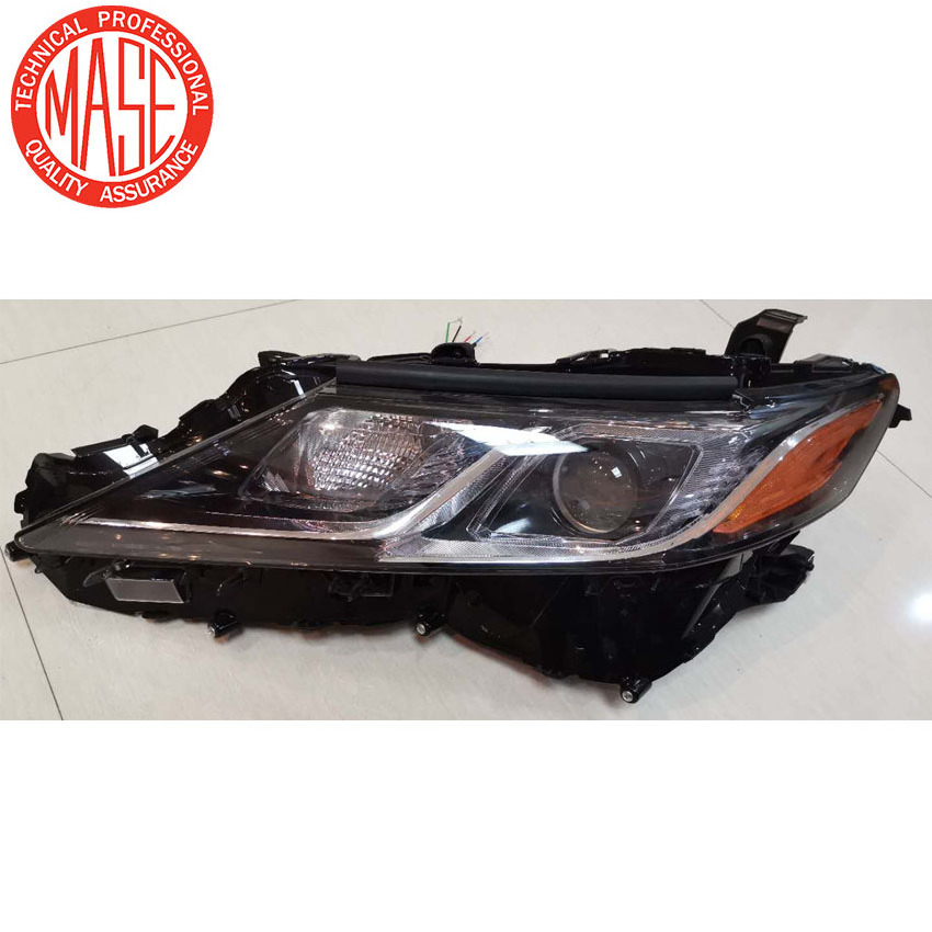 CZJF Auto Body Parts Car Front Head Light 81110-06C40 81150-06C40  Headlight For Toyota Camry LE 2018 2019 2020 Usa Type