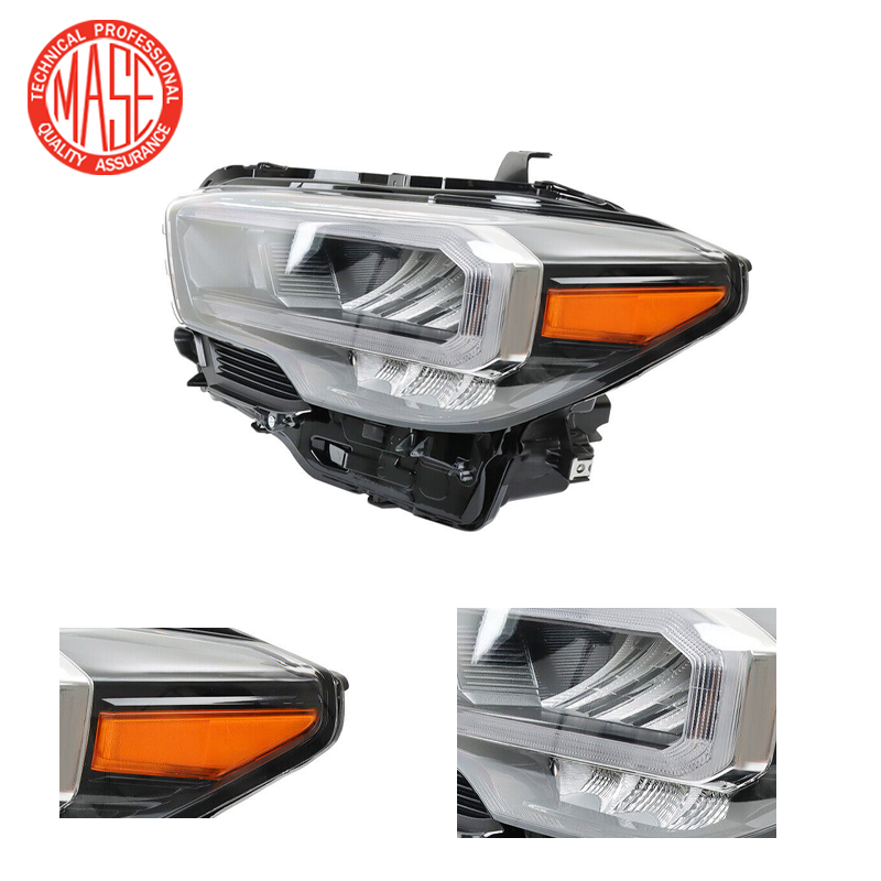 CZJF Car Front Light Full LED Car Headlight For Toyota Tacoma 2020 2021 2022 2023 2024