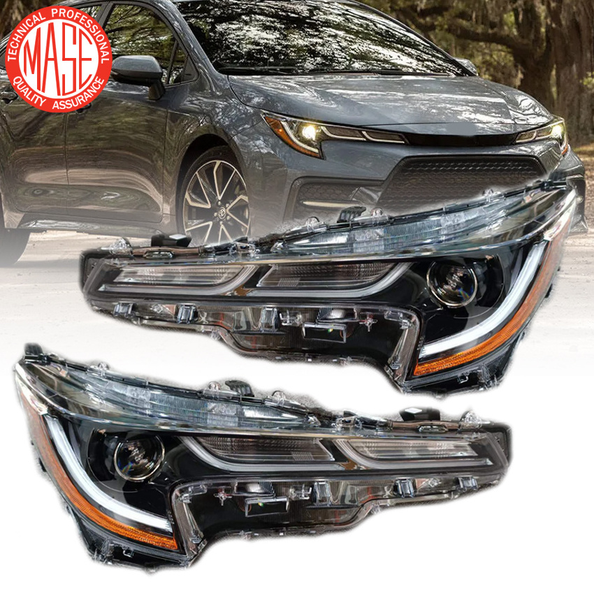 CZJF Auto Body Parts LED Head Lamp Car Headlight For Toyota Corolla 2020 2021 2022 XLE/XSE