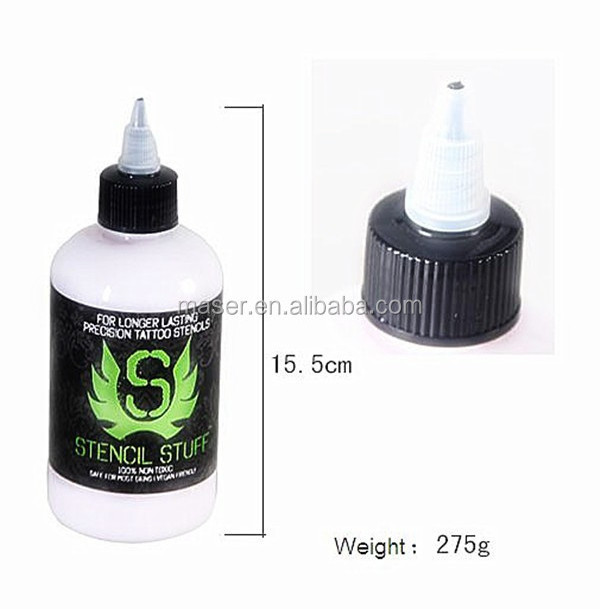 Longer lasting tattoo stencil printer transfer stuff magic gel