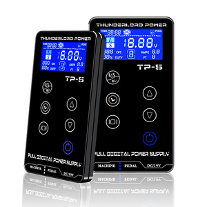 Thunderloard TP-5 Touch Screen Digital Tattoo Machine Power Supply For Tattoo Pen Machine