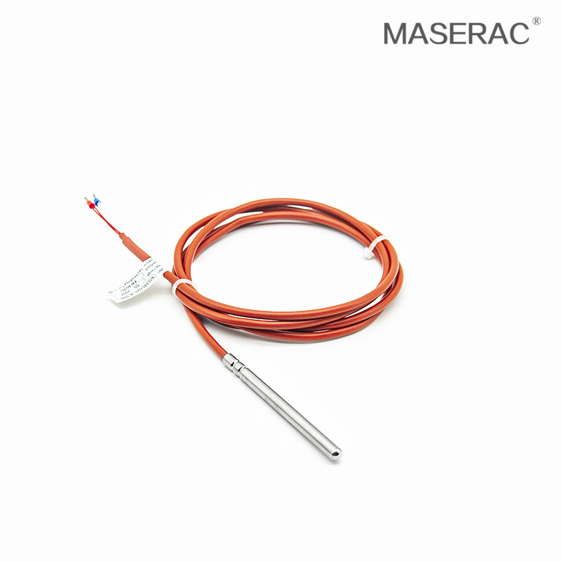 Factory sales stainless steel thermistor probe NTC thermistor sensor capteur de temperature dimmersion