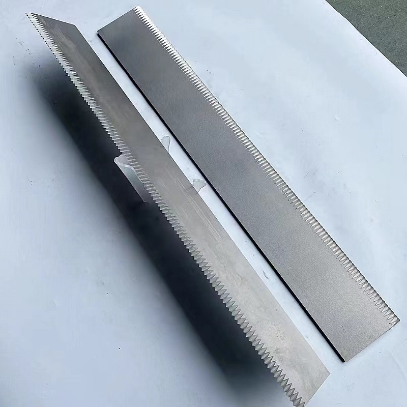 OEM Tungsten Carbide Tobacco Leaf Fiberglass Long Cutting Knife for Cigar Making Machine Blade