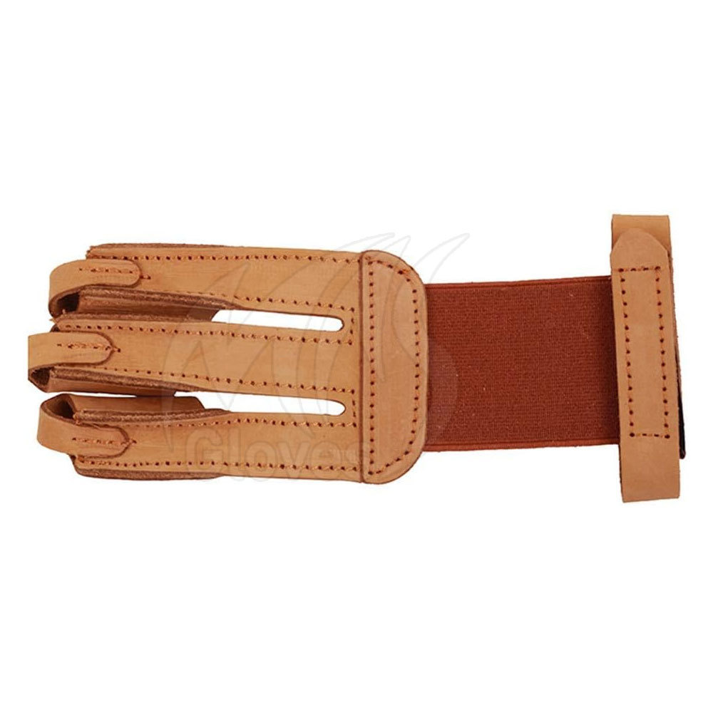 Bow And Arrow 3 Finger Protector Leather Shooting Gloves Factory Direct Supply Archery Gloves