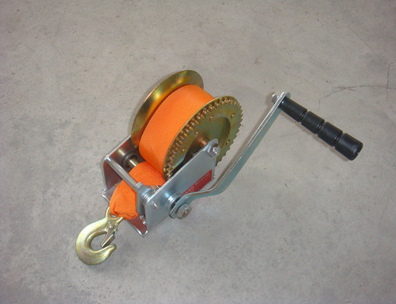 Boat Marine Trailer Hand Winch with Strap