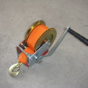 Boat Marine Trailer Hand Winch with Strap