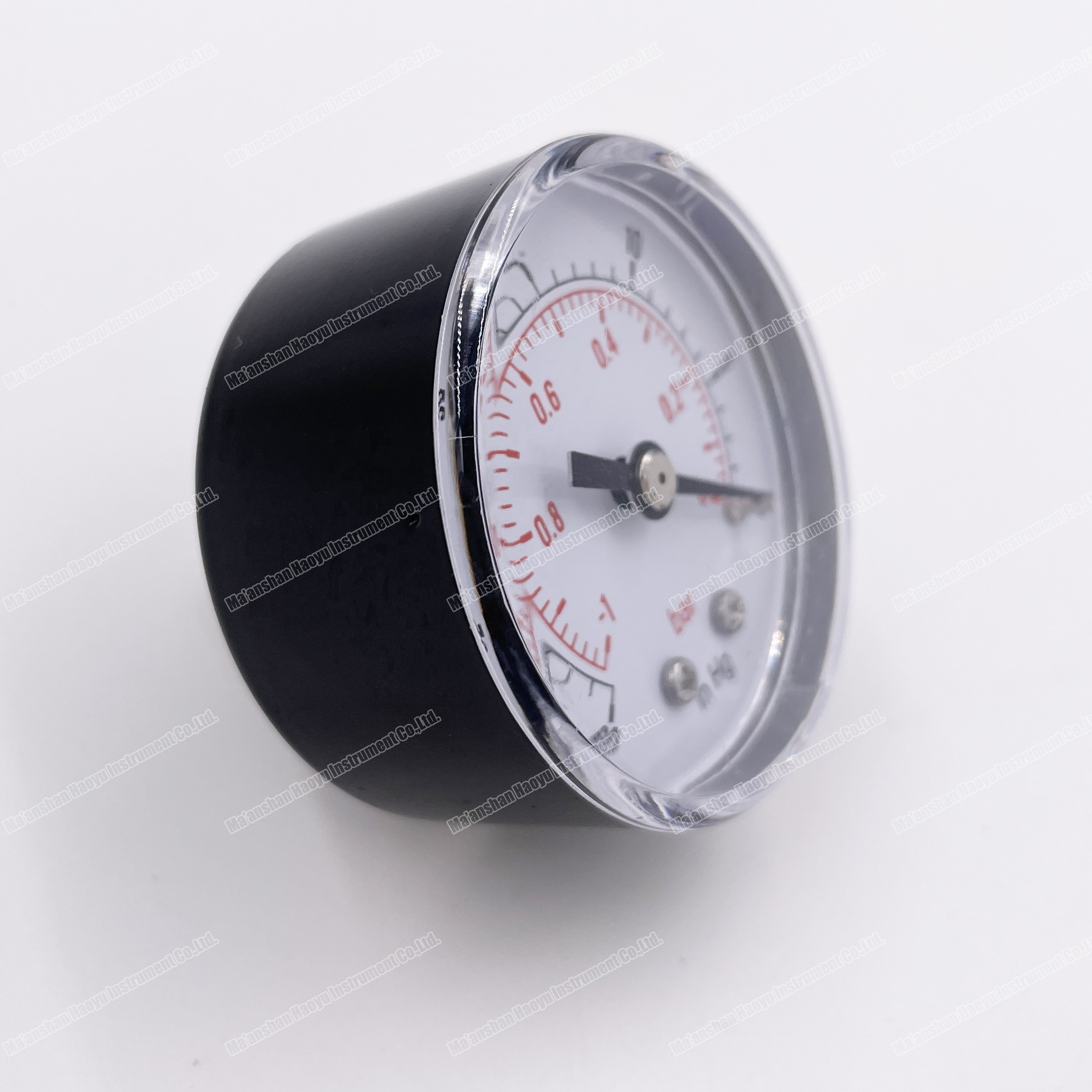 Best price from china factory axial iron case vacuum  pressure gauge