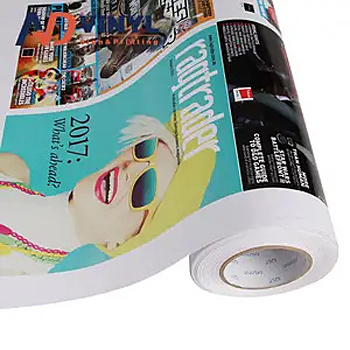 Masigns 80 micron 120 paper  White Eco Solvent Printing PVC Roll Printable Adhesive Car Wrap Sticker Roll Self Adhesive Vinyl