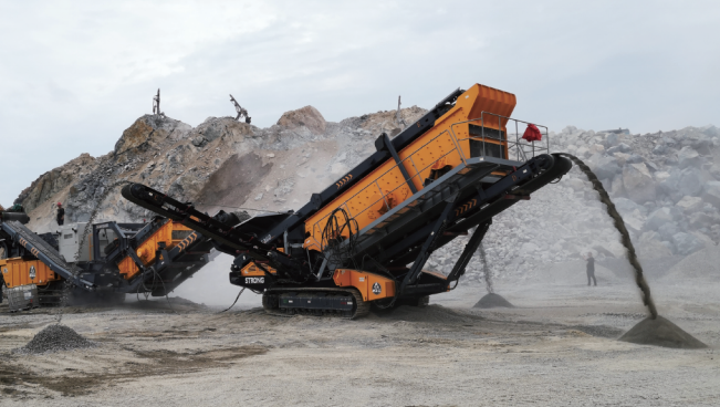 2024 factory price 74000w rock stone breaking crashing jaw mobile concrete crusher machine for the stone