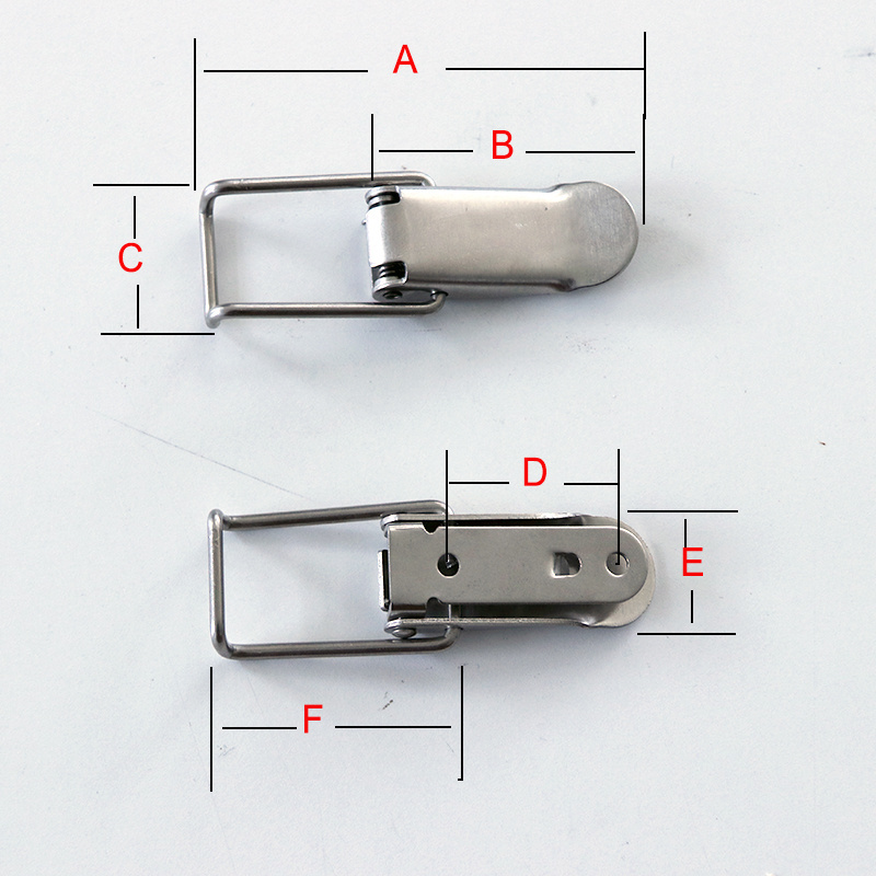 Stainless Steel Accessories Chest Trunk Latch Catch Hasp Adjustable Box Toggle Lock