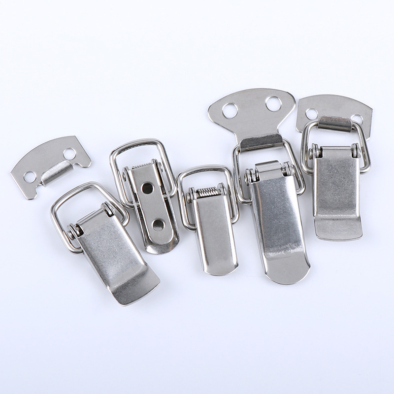 1 pcs suitcase briefcase metal flat 90 degree machine toggle latch with wire toggle