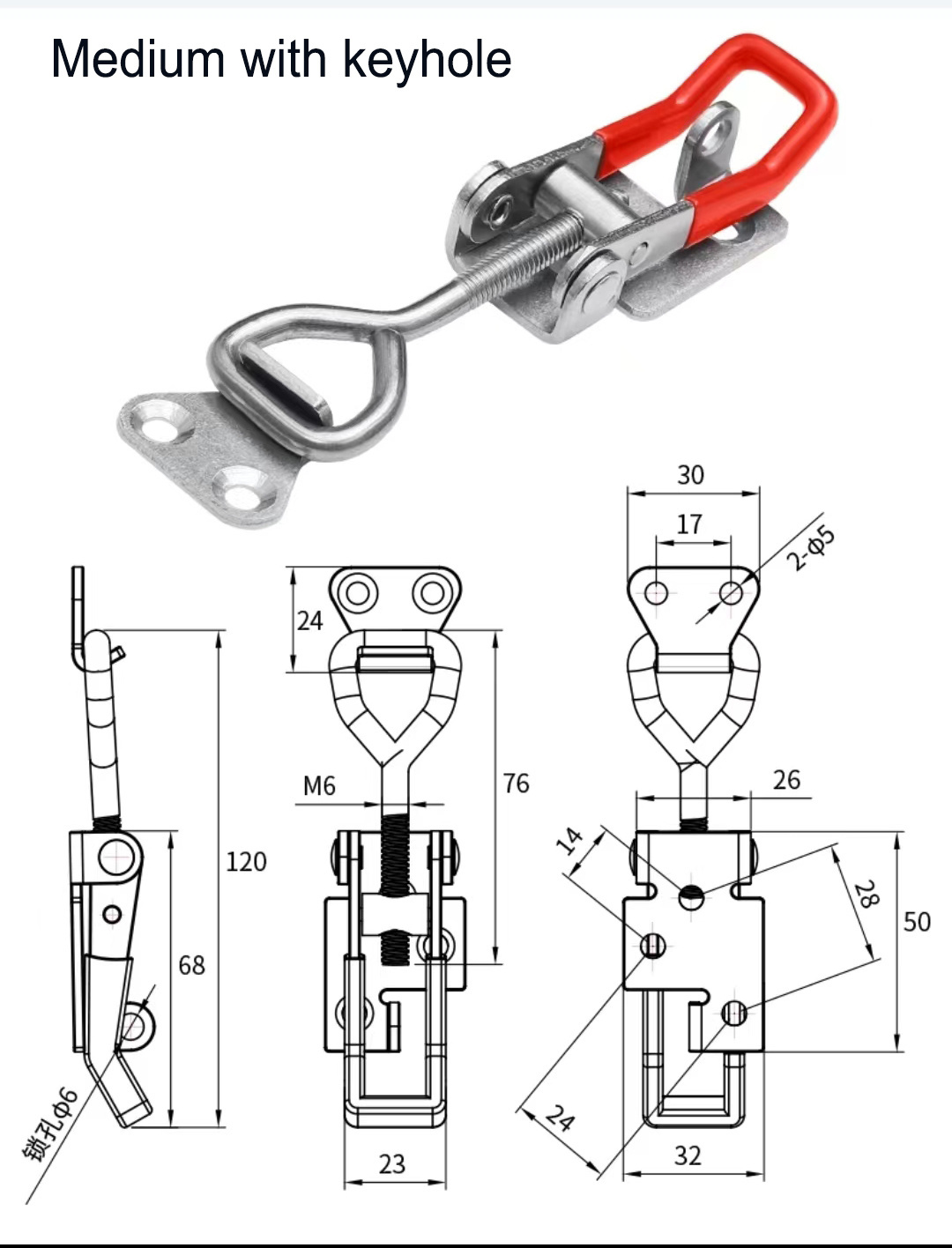 Cheap price stainless steel toggle latch 304 toggle latches small box latch